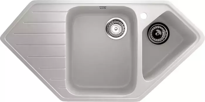 Кухонная мойка Ulgran ультра-белый U-409-341