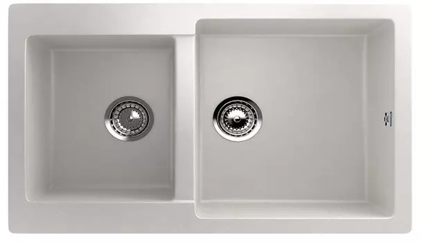Кухонная мойка Ulgran ультра-белый U-505-341