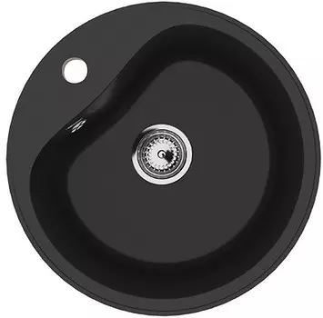Кухонная мойка Ulgran ультра-черный U-100-344