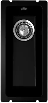 Кухонная мойка Ulgran Under 160-07 21x45 см, уголь