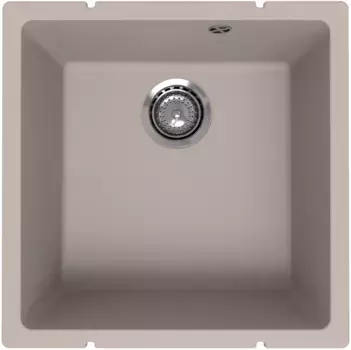 Кухонная мойка Ulgran Under 400-02 45x45 см, лен
