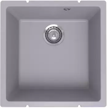 Кухонная мойка Ulgran Under 400-05 45x45 см, бетон
