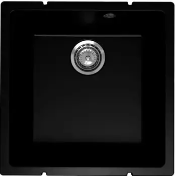 Кухонная мойка Ulgran Under 400-07 45x45 см, уголь