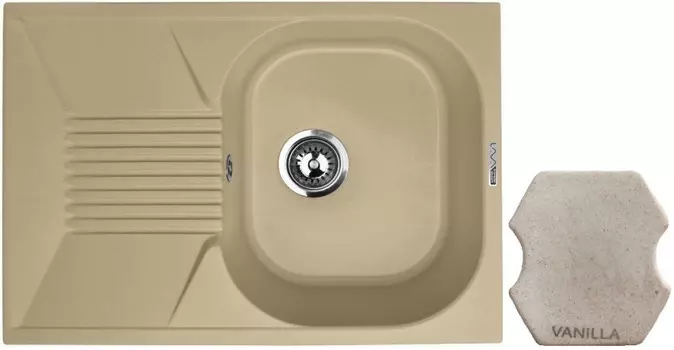 Кухонная мойка VANILLA Lava L2.VNL