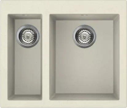 Кухонная мойка ваниль Tetogranit Omoikiri Bosen 59-2-BE