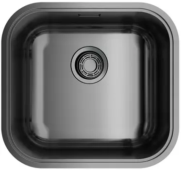 Кухонная мойка Omoikiri Omi 44-GM вороненая сталь 4993191