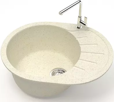 Кухонная мойка Zett Lab Модель 10 бежевый матовый T010Q002