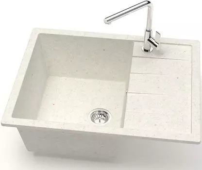 Кухонная мойка Zett Lab Модель 151 хлопок матовый T151Q007