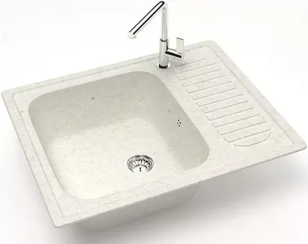 Кухонная мойка Zett Lab Модель 15 хлопок матовый T015Q007