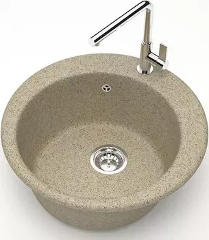 Кухонная мойка Zett Lab Модель 30 песочный матовый T030Q005