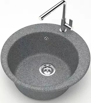 Кухонная мойка Zett Lab Модель 30 темно-серый матовый T030Q008