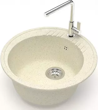 Кухонная мойка Zett Lab Модель 6 бежевый матовый T006Q002