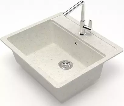 Кухонная мойка Zett Lab Модель 9 хлопок матовый T009Q007