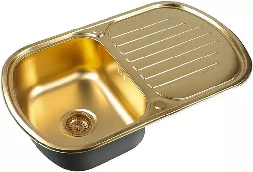Кухонная мойка Zorg Inox PVD SZR 7749 BRONZE