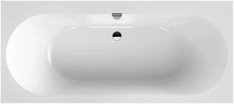 Квариловая ванна 170x75 см альпийский белый Villeroy & Boch Oberon 2.0 UBQ170OBR2DV-01