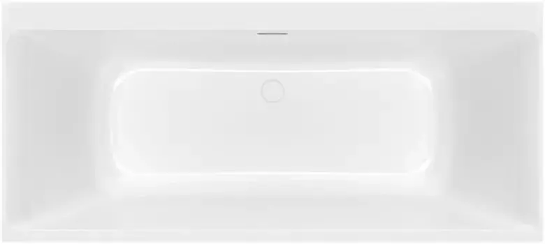 Квариловая ванна 180x80 см альпийский белый Villeroy & Boch Subway 3.0 UBQ180SBW2DV-01