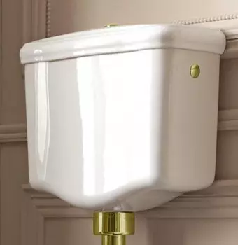 Механизм слива одинарный для бачка бронза Kerasan 751393