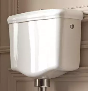 Механизм слива одинарный для бачка хром Kerasan 751390