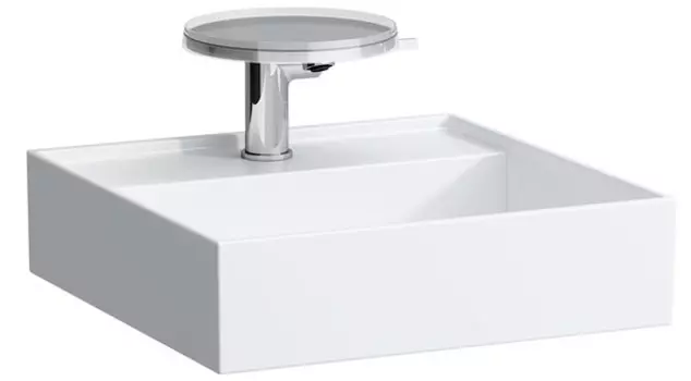 Мини-раковина, со специальным скрытым сливом 46 см Laufen Kartell by Laufen 8.1533.1.000.104.1