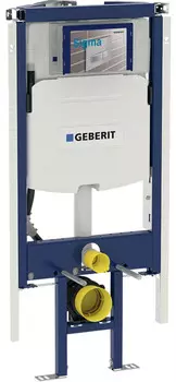 Монтажный элемент для подвесного унитаза, H112, Sigma 12 см, угловой Geberit Duofix 111.390.00.5