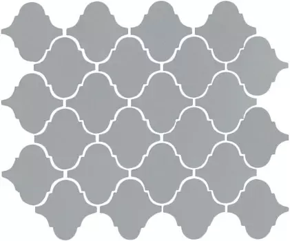 Мозаика Kerama Marazzi Арабески Глянцевый серая
