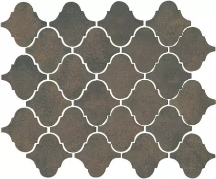Мозаика Kerama Marazzi Арабески Котто коричневая