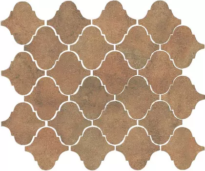 Мозаика Kerama Marazzi Арабески Котто рыжая