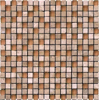 Мозаика Natural Pastel (PST) 4PST-013 Стекло, Мрамор бежевый 29,8х29,8
