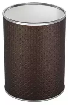 Мусорное ведро 7,5л, шоколад хром Geralis Punto M-PCH-S