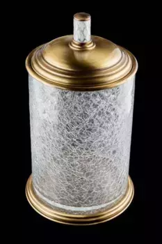 Мусорное ведро Boheme Murano Cristal 10914-CRST-BR