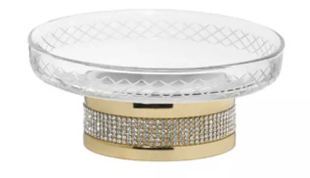 Мыльница Boheme Royal Cristal 10930-G