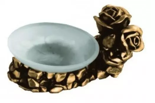 Мыльница бронза Art&amp;Max Rose AM-0091C-B