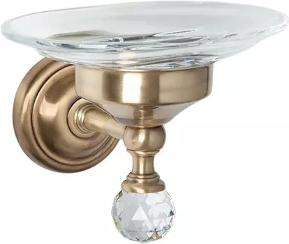 Мыльница бронза Tiffany World Crystal TWCR106br-sw