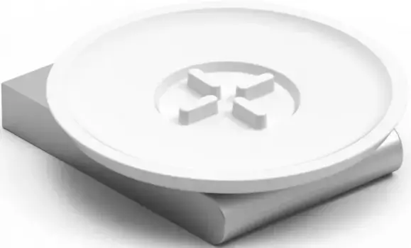 Мыльница Koin Cut CUT500 настенная, хром