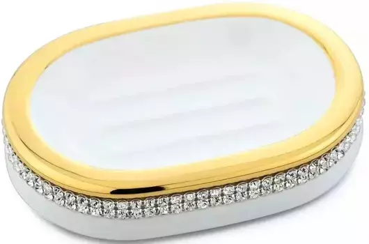 Мыльница Migliore Dubai 26961 настольная, золотой