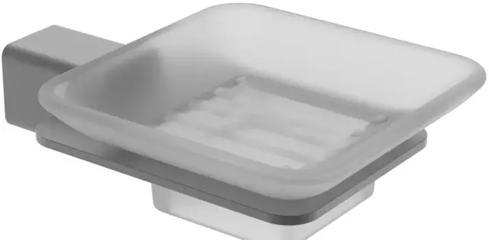 Мыльница Raglo R301.02.09 настенная, графит матовый