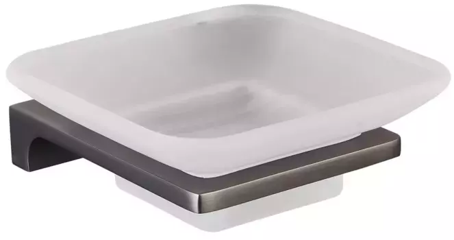 Мыльница Rav Slezak Nil NLA0300MG настенная, оружейная сталь матовый