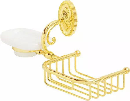 Мыльница с полочкой Migliore Edera ML.EDR-60.326.DO