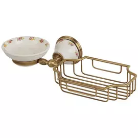 Мыльница с полочкой Migliore Provance ML.PRO-60.526.BR