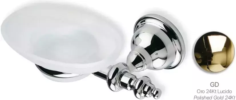 Мыльница Stil Haus Elite EL09(16) настенная, золотой