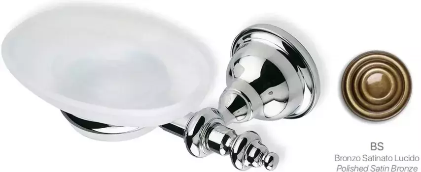 Мыльница Stil Haus Elite EL09(25) настенная, бронза