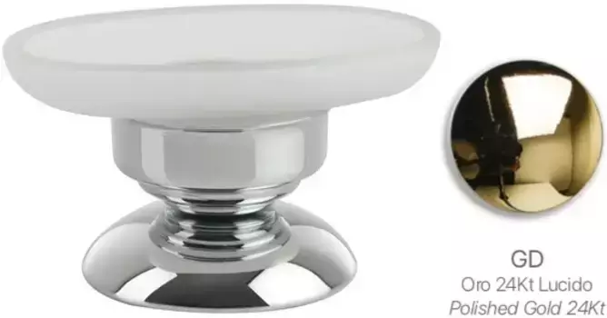 Мыльница Stil Haus Elite EL09AP(16) настольная, золотой