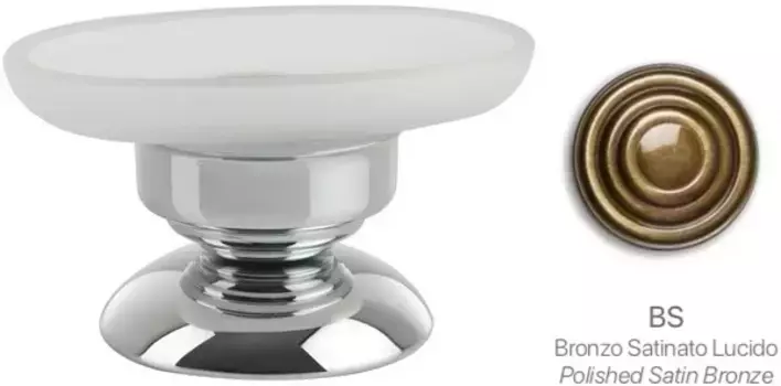 Мыльница Stil Haus Elite EL09AP(25) настольная, бронза