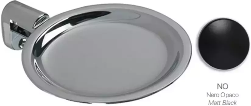 Мыльница Stil Haus Hashi HS09M(23) настенная, черный матовый