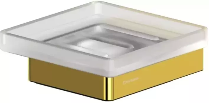 Мыльница Whitecross Cubo CU2420GL настенная, золотой
