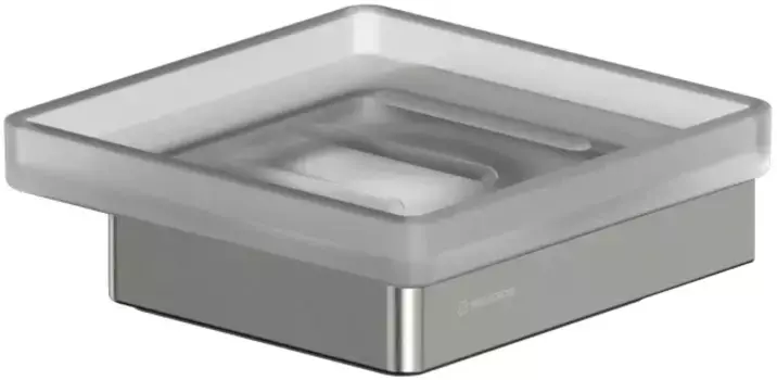 Мыльница Whitecross Cubo CU2420NIB настенная, никель матовый
