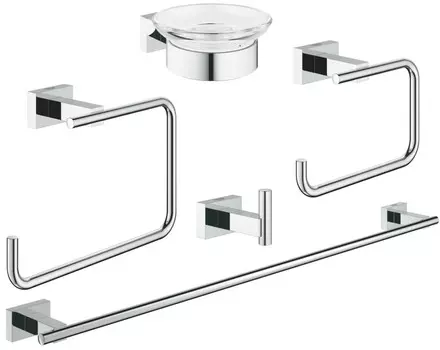 Набор аксессуаров Grohe Essentials Cube 40758001