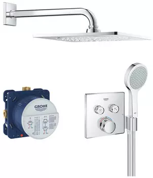 Душевой комплект 254 мм Grohe Grohtherm Smartcontrol 34742000