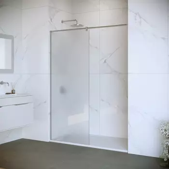 Неподвижная перегородка 100 см RGW WA-034 Walk-in 351003410-21 матовое