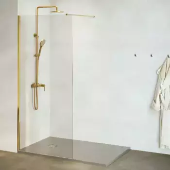 Неподвижная перегородка 110 см RGW WA-010G Walk-in 351001011-16 прозрачное
